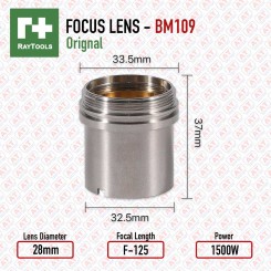 BM109 | Focus Lens Assembly | D28xFL125 | Raytools Image