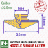 Nozzle SL-2.5-D32H15M14 Raytools Image